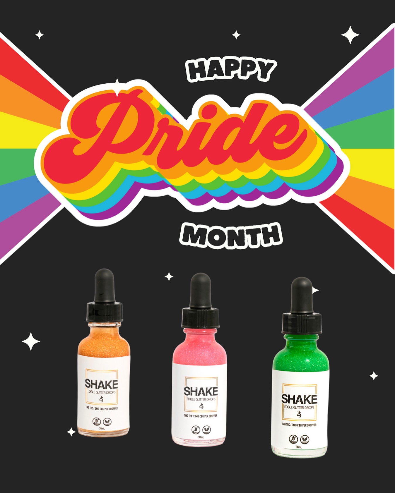We believe in living boldly, loving loudly, and celebrating every shade of the spectrum. 🌈
This month (and every month), SHAKE stands with the LGBTQ+ community — because being unapologetically yourself is always worth toasting to. ✨
#Pride #ShakeWithUs #PrideVibes #LGBTQSupport #PrideMonth #CannabisCommunity #InfusedWithLove